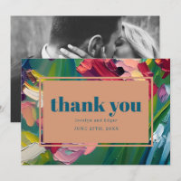 Groovy Deko Painting Wedding Vielen Dank