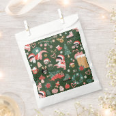 groovy disco ball christmas dinosaurs geschenktütchen (Ausgeschnitten)