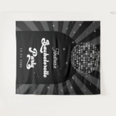 Groovy Disco Ball Junggeselinnen-Abschied Hintergr Wandteppich (Vorderseite (Horizontal))