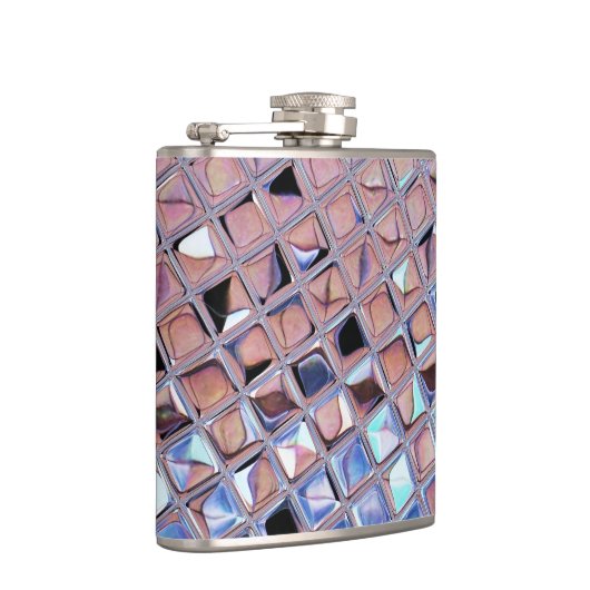 Groovy Disco Ball Mirror Ball Flachmann (Rechts)