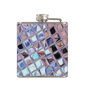 Groovy Disco Ball Mirror Ball Flachmann (Rückseite)