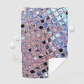 Groovy Disco Ball Mirror Ball Golfhandtuch (Insitu)