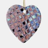 Groovy Disco Ball Mirror Ball Keramikornament (Rechts)