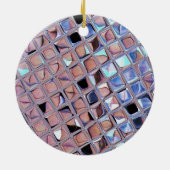 Groovy Disco Ball Mirror Ball Keramikornament (Hinten)