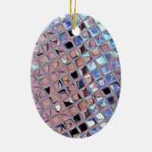 Groovy Disco Ball Mirror Ball Keramikornament (Hinten)
