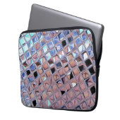 Groovy Disco Ball Mirror Ball Laptopschutzhülle (Vorderseite Links)