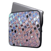 Groovy Disco Ball Mirror Ball Laptopschutzhülle (Vorderseite Links)