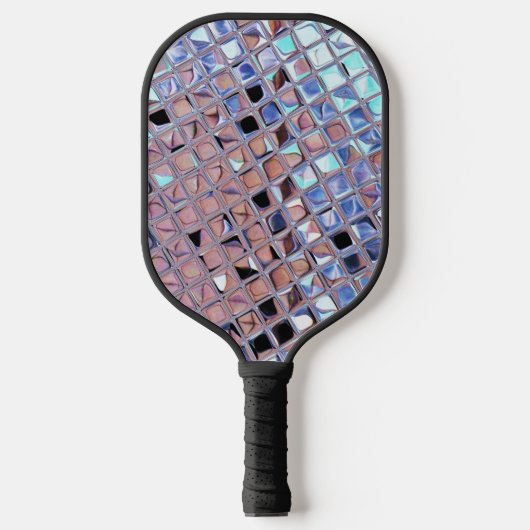 Groovy Disco Ball Mirror Ball Pickleball Schläger (Vorderseite)