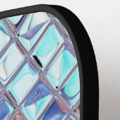 Groovy Disco Ball Mirror Ball Pickleball Schläger (Linke Seite)