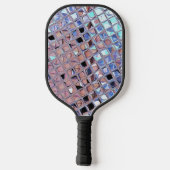 Groovy Disco Ball Mirror Ball Pickleball Schläger (Rückseite)