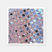 Groovy Disco Ball Mirror Ball Serviette (Vorderseite)