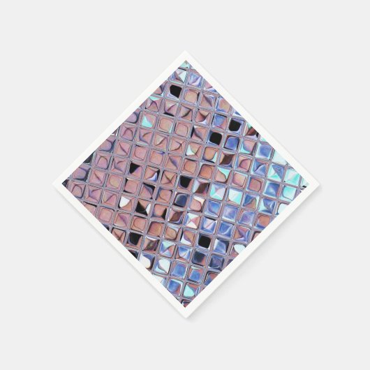 Groovy Disco Ball Mirror Ball Serviette (Ecke)