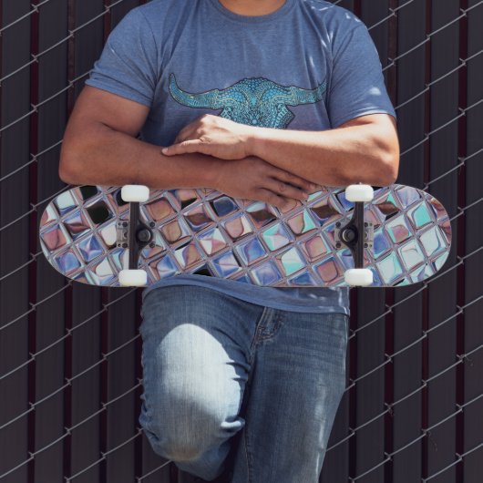 Groovy Disco Ball Mirror Ball Skateboard (Außenbereich 3)