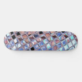 Groovy Disco Ball Mirror Ball Skateboard (Horizontal)