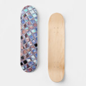 Groovy Disco Ball Mirror Ball Skateboard (Vorderseite)