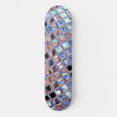Groovy Disco Ball Mirror Ball Skateboard (Vorderseite)