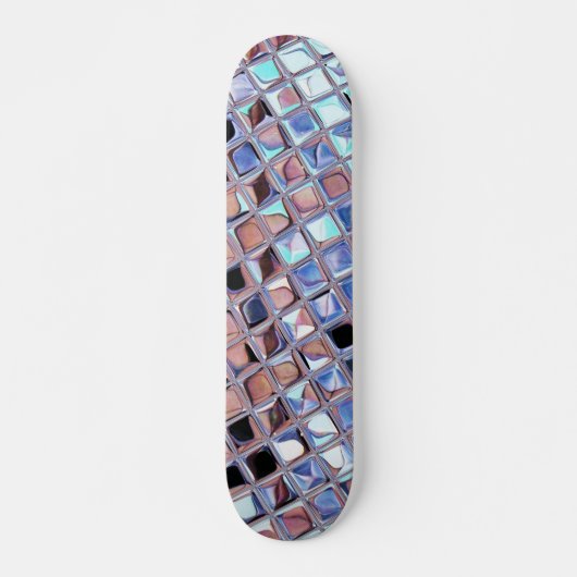 Groovy Disco Ball Mirror Ball Skateboard (Vorne)