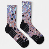 Groovy Disco Ball Mirror Ball Socken (Rechts)