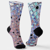 Groovy Disco Ball Mirror Ball Socken (Gewinkelt)