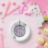 Groovy Disco Ball Pappteller (Party)