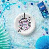 Groovy Disco Ball Pappteller (Party)