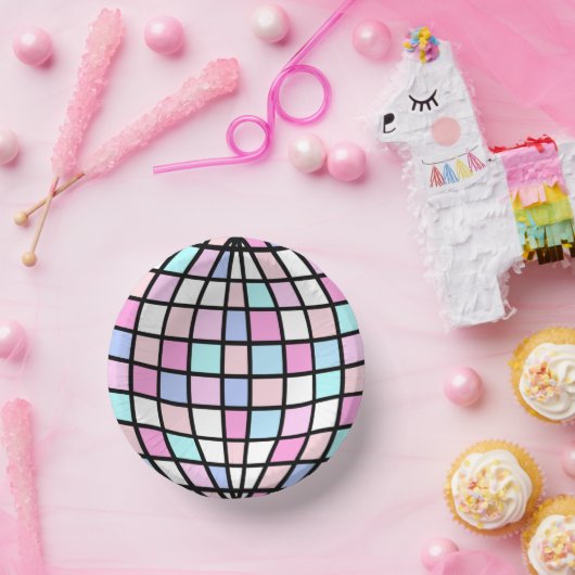 Groovy Disco Ball Pappteller (Party)