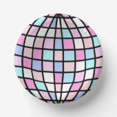 Groovy Disco Ball Pappteller (Vorderseite)