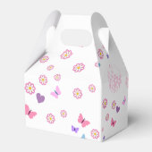 Groovy Disco Eras Birthday Party Fevor Box Geschenkschachtel (Rückseite)