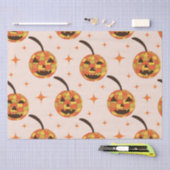 Groovy Disco Halloween Pumpkins Muster Seidenpapier (Handwerk)