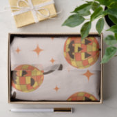 Groovy Disco Halloween Pumpkins Muster Seidenpapier (Geschenk)