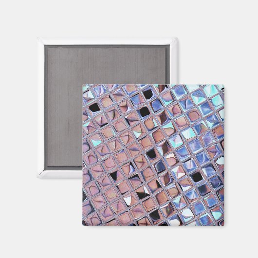 Groovy Disco Mirror Ball for Dance Party Magnet (Vorderseite/Rückseite)