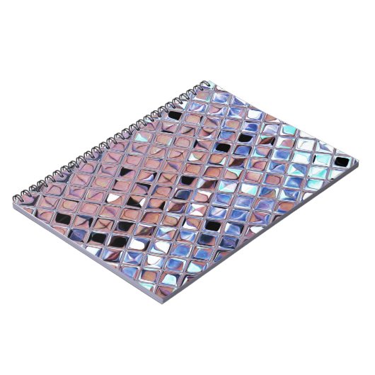 Groovy Disco Mirror Ball for Dance Party Notizblock (Linke Seite)