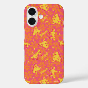 Groovy Disco Scooby-Doo Muster iPhone 16 Hülle