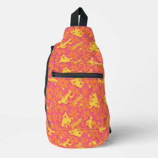 Groovy Disco Scooby-Doo Muster Crossbody Bag