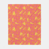 Groovy Disco Scooby-Doo Muster Fleecedecke (Vorderseite)