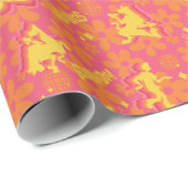 Groovy Disco Scooby-Doo Muster Geschenkpapier (Rolleneckpunkt)