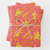 Groovy Disco Scooby-Doo Muster Geschenkpapier Set (Beispiel)