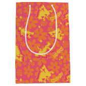 Groovy Disco Scooby-Doo Muster Mittlere Geschenktüte (Vorderseite)