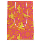 Groovy Disco Scooby-Doo Muster Mittlere Geschenktüte (Rückseite)