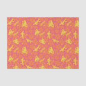 Groovy Disco Scooby-Doo Muster Seidenpapier (Vorderseite)