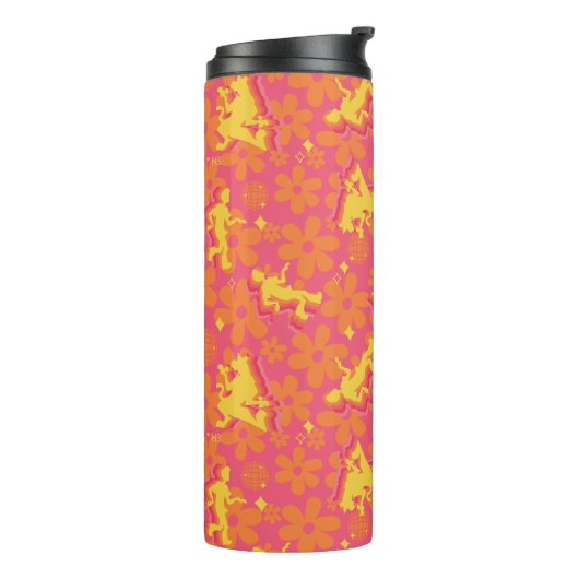 Groovy Disco Scooby-Doo Muster Thermosbecher (Nach links gedreht)