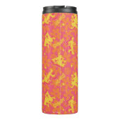 Groovy Disco Scooby-Doo Muster Thermosbecher (Rückseite)