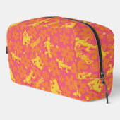 Groovy Disco Scooby-Doo Muster Waschbeutel (Rechte Ecke)