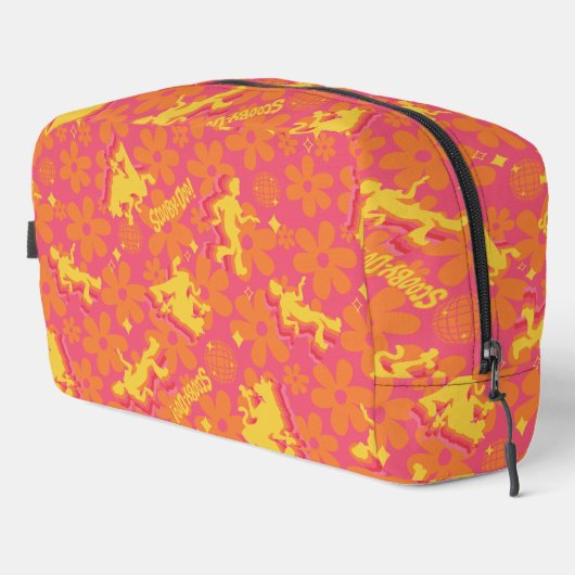 Groovy Disco Scooby-Doo Muster Waschbeutel (Rechte Ecke)