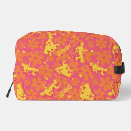 Groovy Disco Scooby-Doo Muster Waschbeutel (Rückseite)