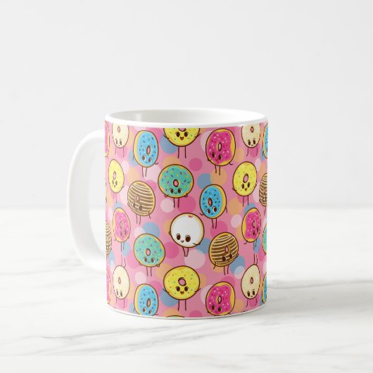 Groovy Donuts Tasse (Vorderseite Links)