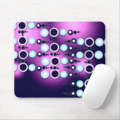 Groovy Dots Mousepad (Mit Mouse)