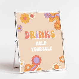 Groovy Drinks Party Sign | Groovy Sign