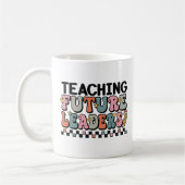 Groovy Earth Tones Teacher Quote Art Kaffeetasse (Links)