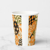 Groovy Easter Bunny Party Paper Cups Pappbecher (Rechts)